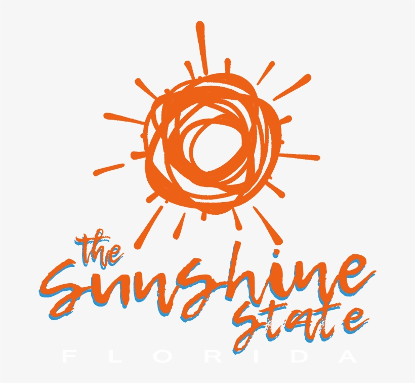Sunshine State Florida Sun Stock Transfer - Life's Brighter Under The Sun, transparent png