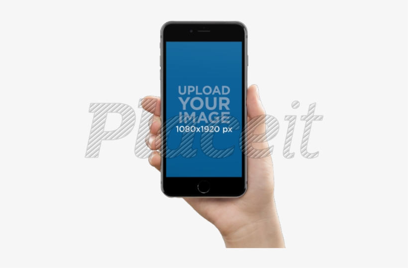 Iphone 7 Clipart Royalty Free - Hand Holding Iphone 6 Png, transparent png
