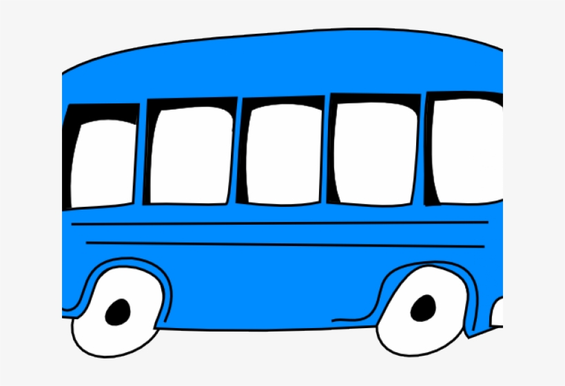 Bus Clipart Vector - Blue School Bus Clipart, transparent png