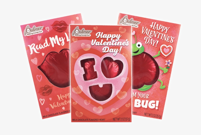 680 X 488 4 - Palmer Happy Valentine Milk Chocolate Hearts, transparent png