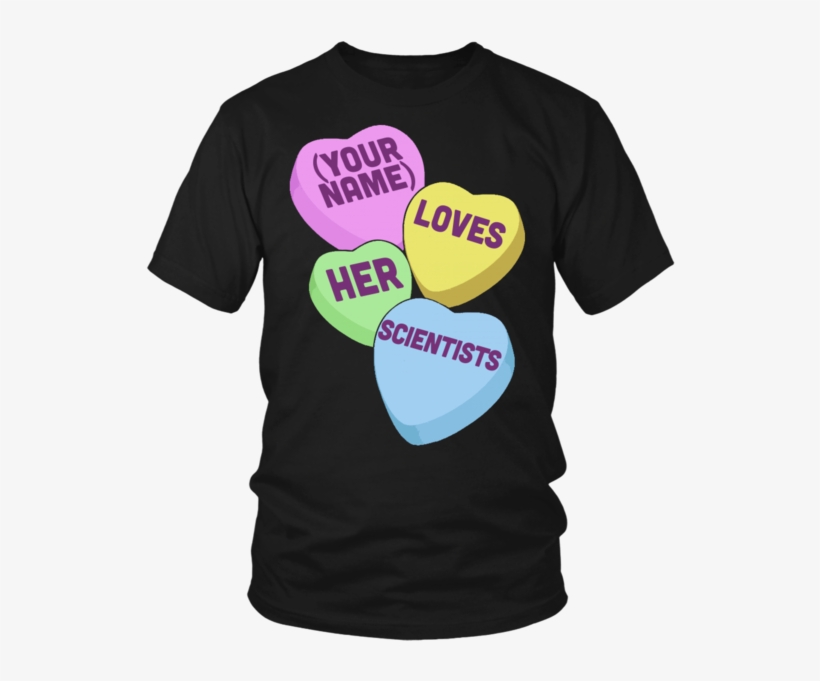 Science - Candy Hearts - Larry Bernandez T Shirt, transparent png