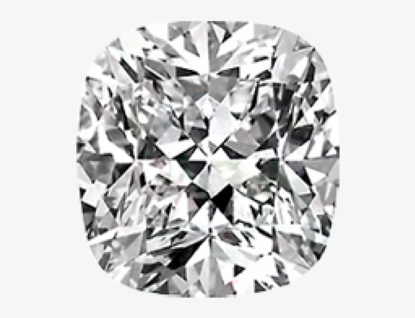 Cushion Cut Diamond Si1, transparent png