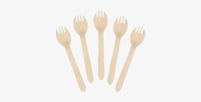 Wooden Spork - Fork, transparent png