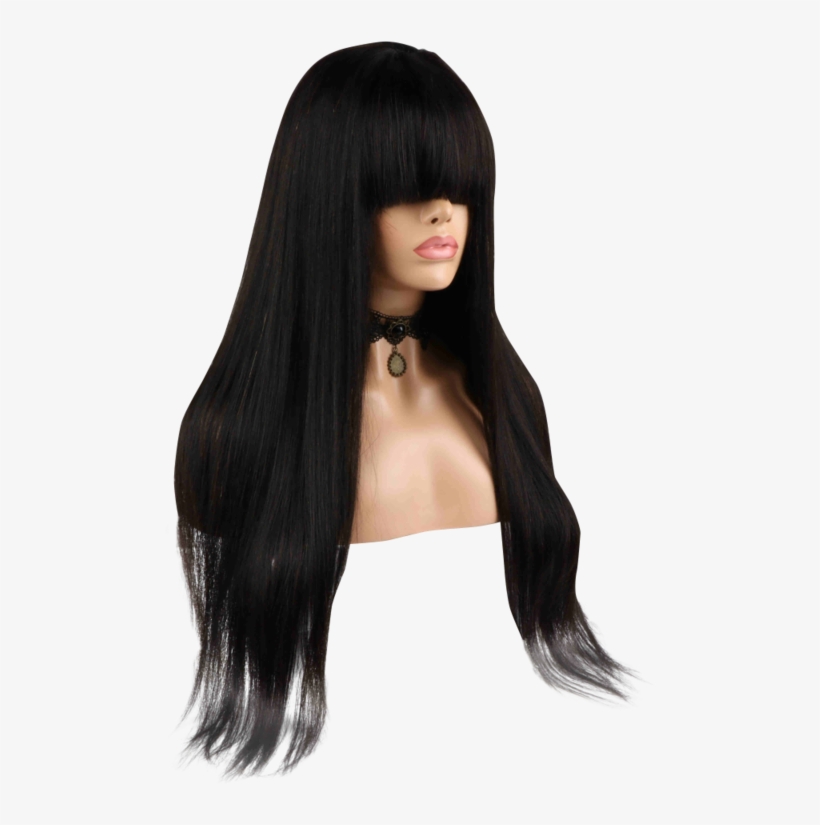 Buy Moschino Fringe - Lace Wig, transparent png