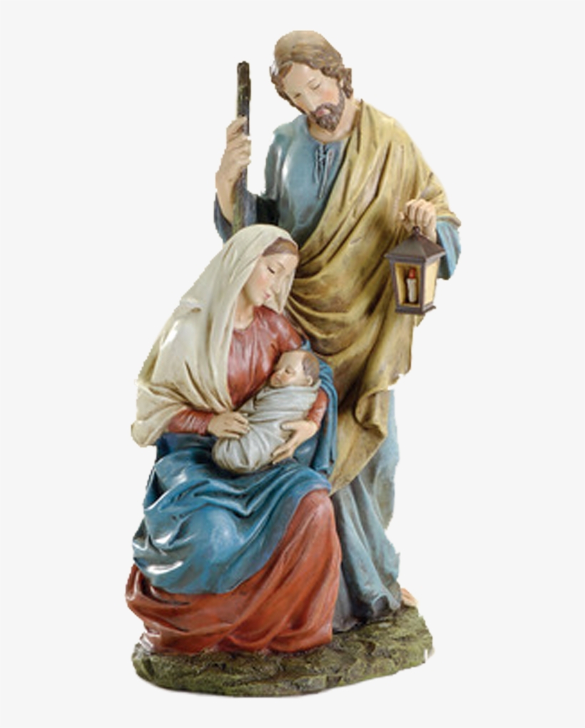 By Roman, Inc - Joseph Studio Holy Family Statue, transparent png