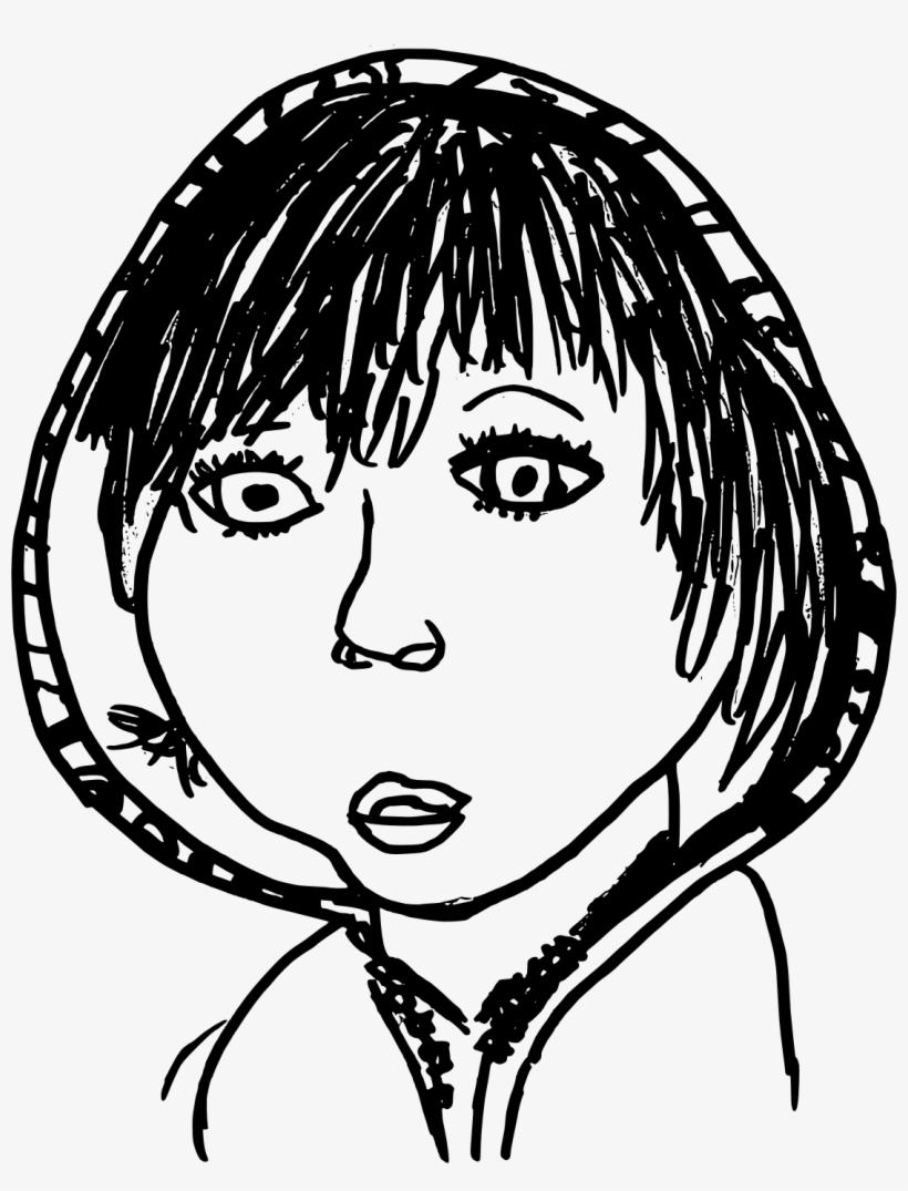 This Free Icons Png Design Of Girl In Hoodie, transparent png