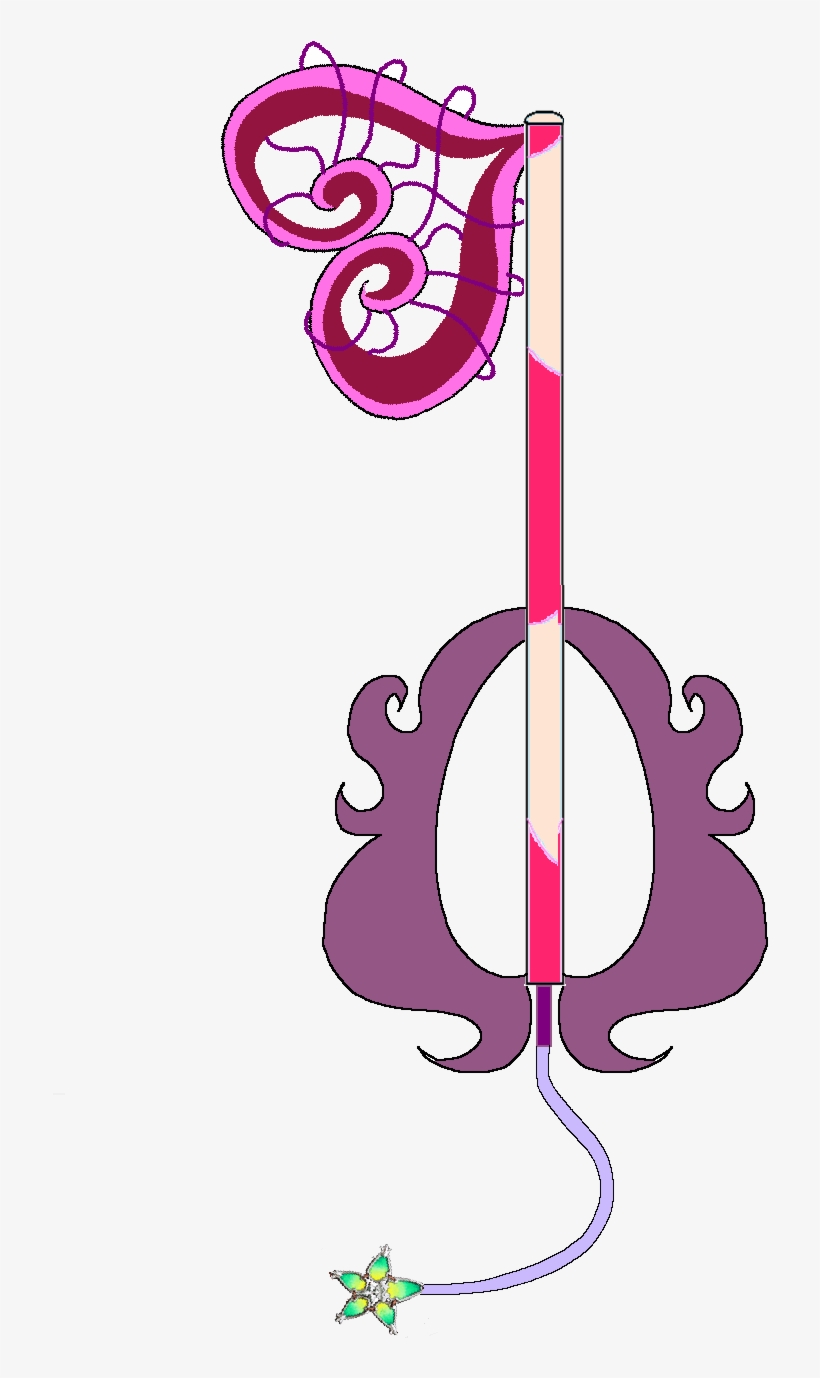 Lyndsey's Keyblade - Illustration, transparent png