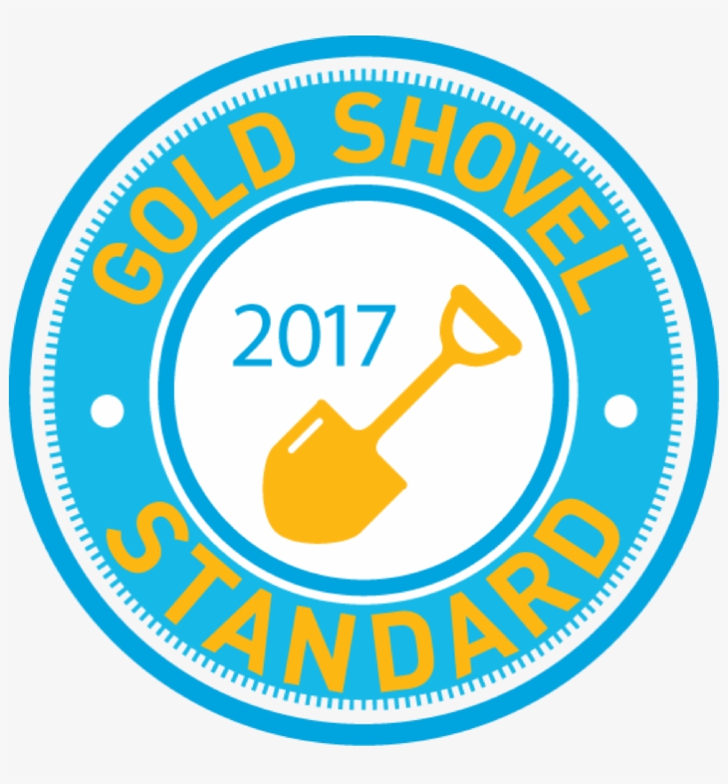 Gold-shovel - Circle, transparent png