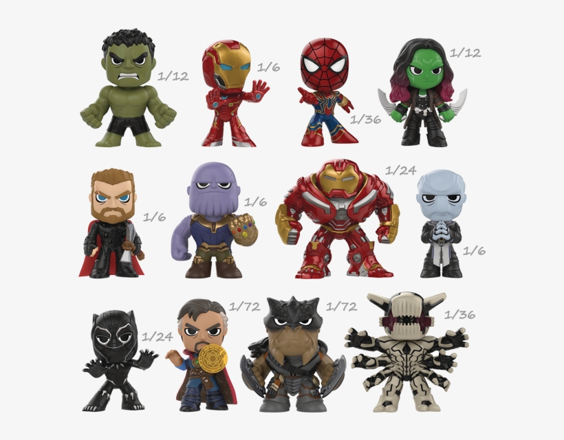 Infinity War - Avengers Infinity War Mystery Minis, transparent png