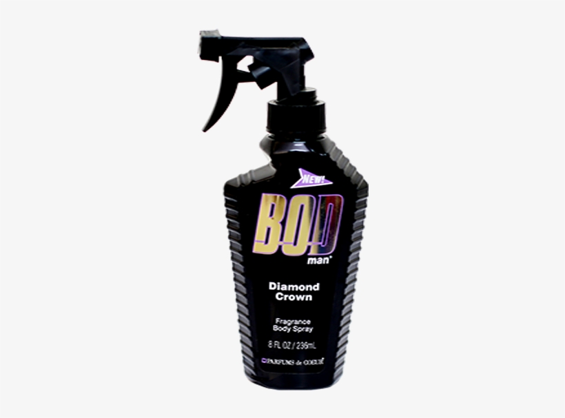 Bod Body Spray Dark Ice, transparent png