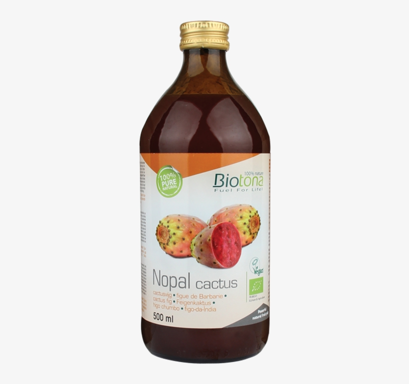 Biotona Nopal Cactusvijg Pulp Bio - Bottle, transparent png