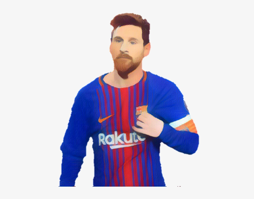 Lionelmessi Sticker - Sweater, transparent png
