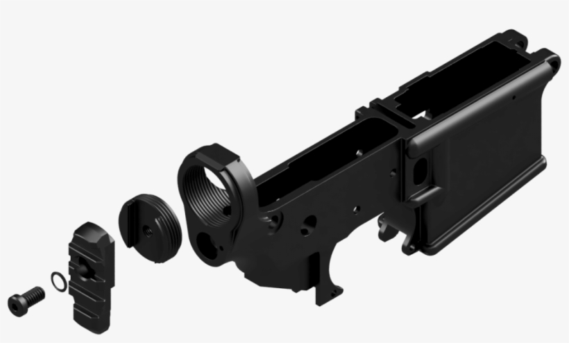 Ar/mcx - Kns Precision Ar15 Mcx Stock Adapter, transparent png
