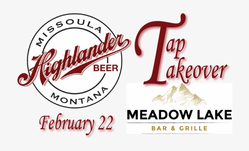 Highlander Beer Tap Takeover At Meadow Lake - Highlander Beer, transparent png