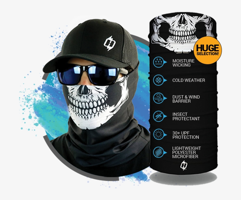 Build Your Own Bandana 4-pack $65 Value Now $19 - Skull, transparent png
