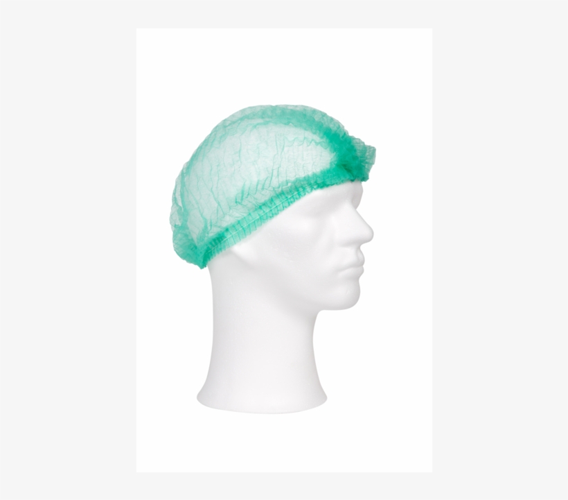 Comfort Hairnet, Non-woven, Wokkel, Ø52cm, Green - Haarnet Groen, transparent png