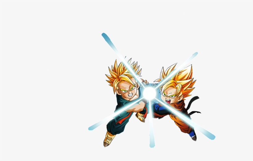 Goten Y Trunks2 - Goten And Trunks Render, transparent png