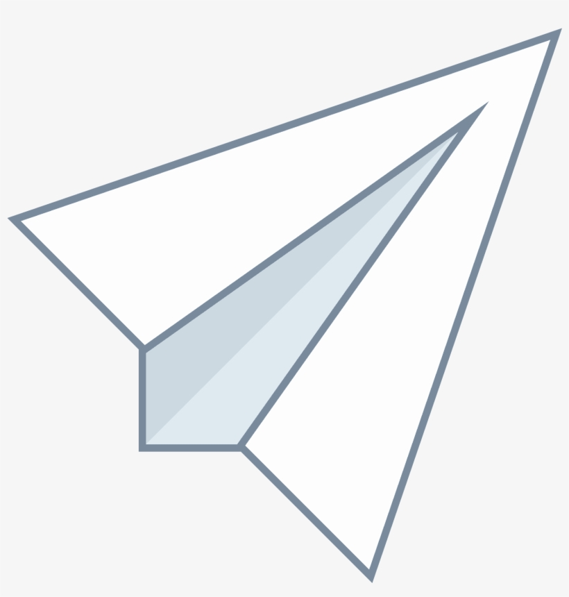 Paper Plane Png - Самолетик Png, transparent png
