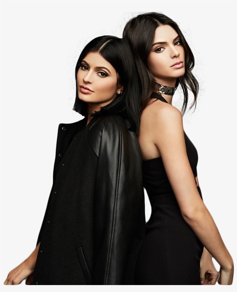 Kendall Jenner Kylie Jenner By Andie-mikaelson - Kylie And Kendall Jenner, transparent png