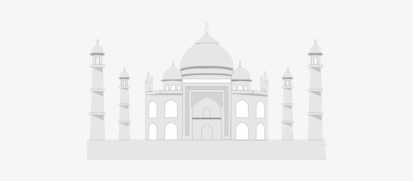 Tajmahal Taj India Tajmahal Sketch Mahal A - Spend A Perfect Holiday In India – Travel Guide To, transparent png
