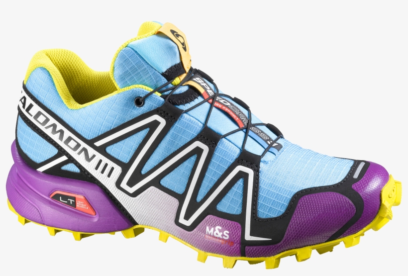 Running Shoes Png Image - Salomon Speedcross 3 Sneakers, transparent png