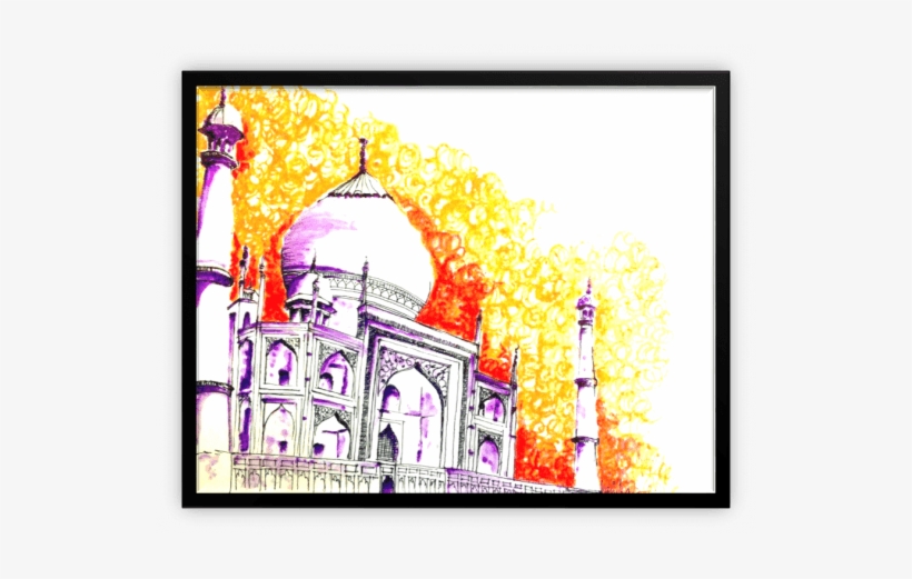 Paintings - Taj Mahal - Art, transparent png