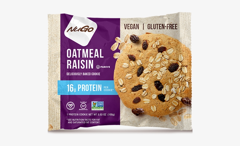 Nugo Nutrition Baked Protein Cookie, Double Chocolate,, transparent png