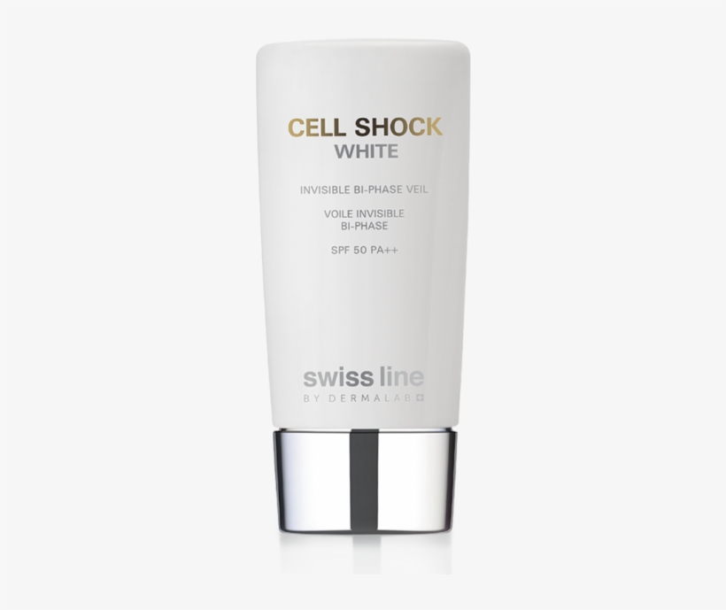 Swiss Line Cell Shock White Hd Invisible Bi-phase Veil - Cosmetics, transparent png