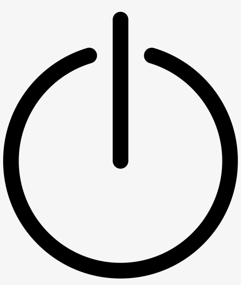Cc Power Switch Comments - Universal Power Sign, transparent png