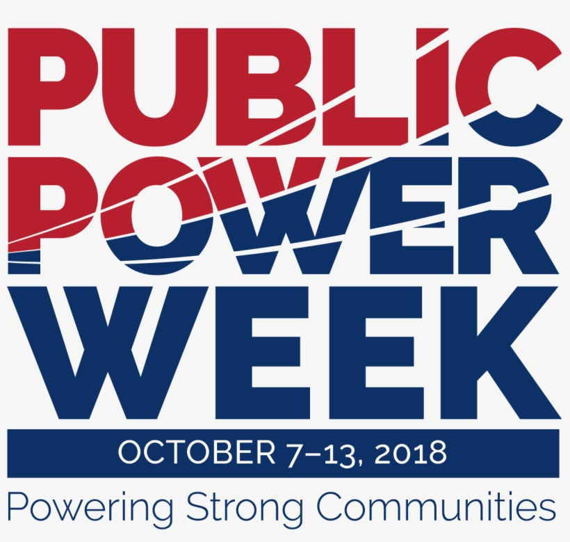2018 Public Power Week Logo - Public Power Week 2017, transparent png