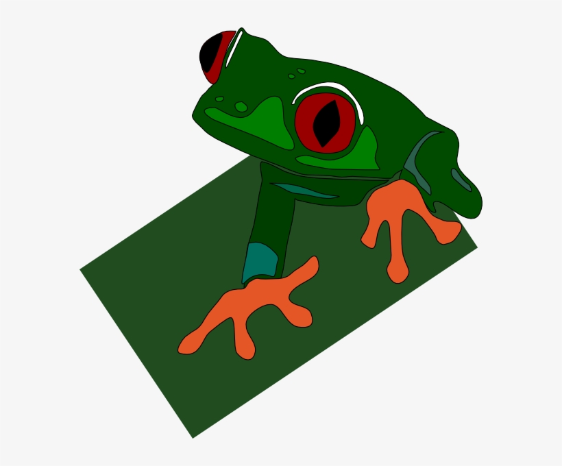 Red Eye Frog Svg Clip Arts 588 X 600 Px, transparent png