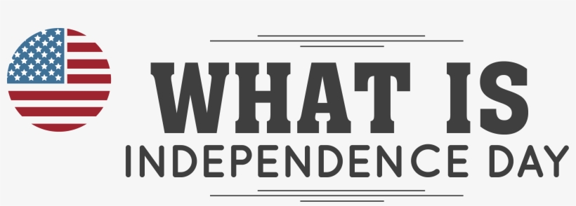 Fourth Of July Also Known As Independence Day Or July - Black-and-white, transparent png