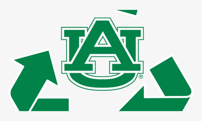 Au Goes Green Recycle Logo - Auburn University Sustainability, transparent png