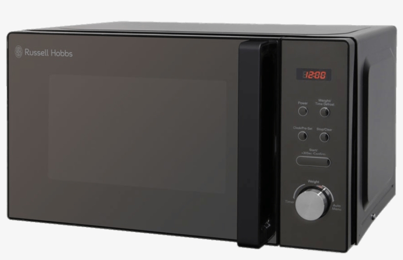 Kitchenware - Russell Hobbs Rhm2076b Digital Microwave, 20 L - Black, transparent png