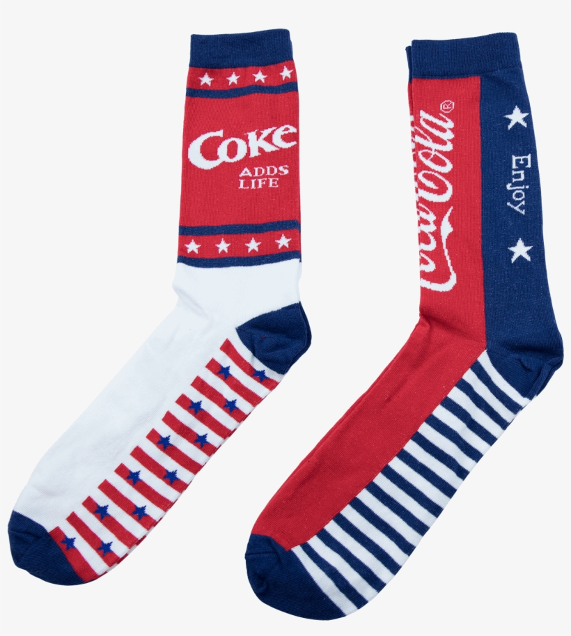 Enjoy Coca-cola Men's Socks - Coca-cola, transparent png