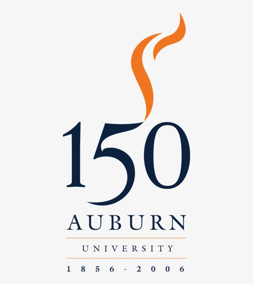 Auburn University 150 Year Anniversary - Auburn University, transparent png