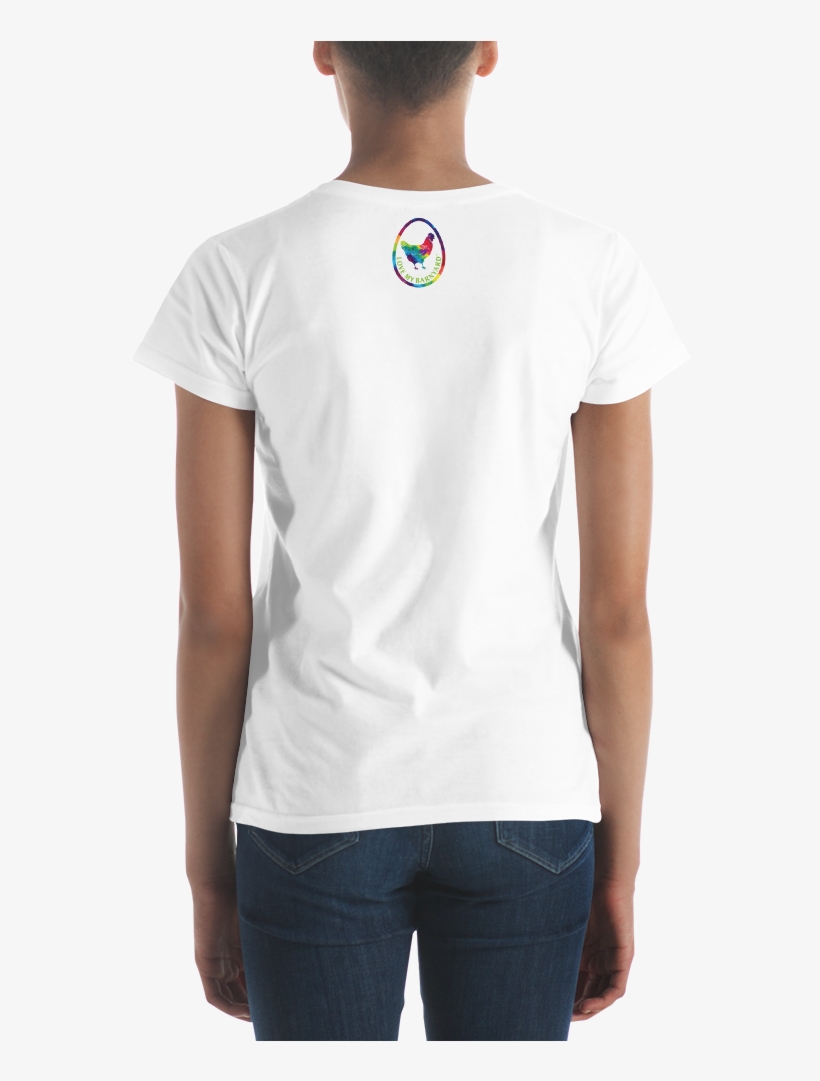 Watercolor Holstein Cow Women's T-shirt - Polo T Shirt Round Neck, transparent png