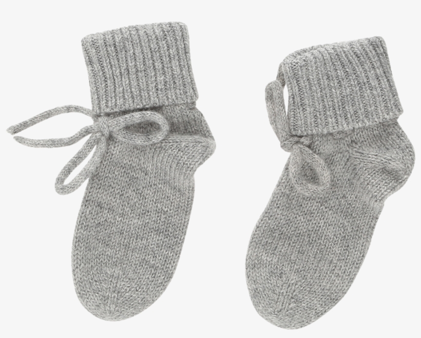 Doillon Baby Socks -silver Grey, transparent png