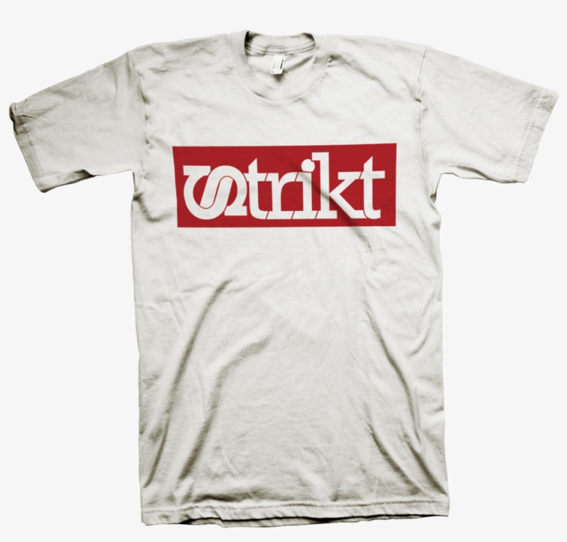 Tshirt Strikt Plain Red White - Stumptown Coffee T Shirts, transparent png