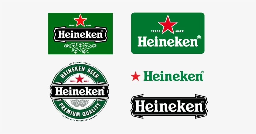 Heineken-logo - Heineken Logo Evolution, transparent png