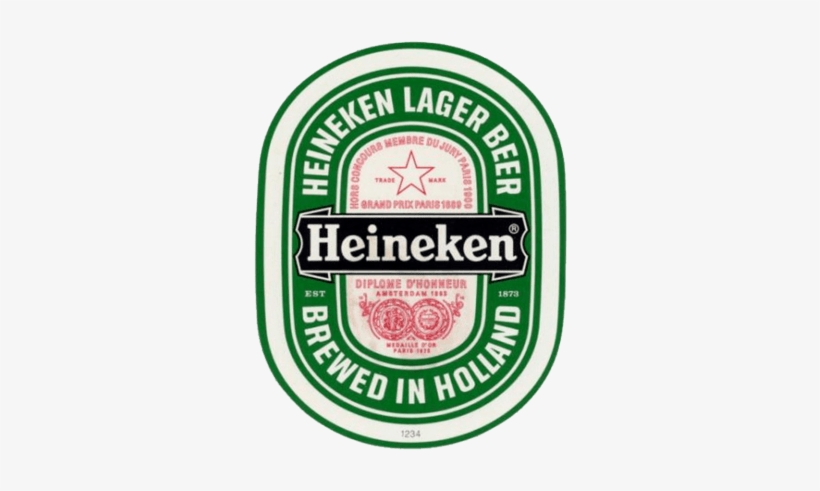 We Believe In Our Beer, So We Put Our Name On It - Heineken Lager Beer Logo Png, transparent png