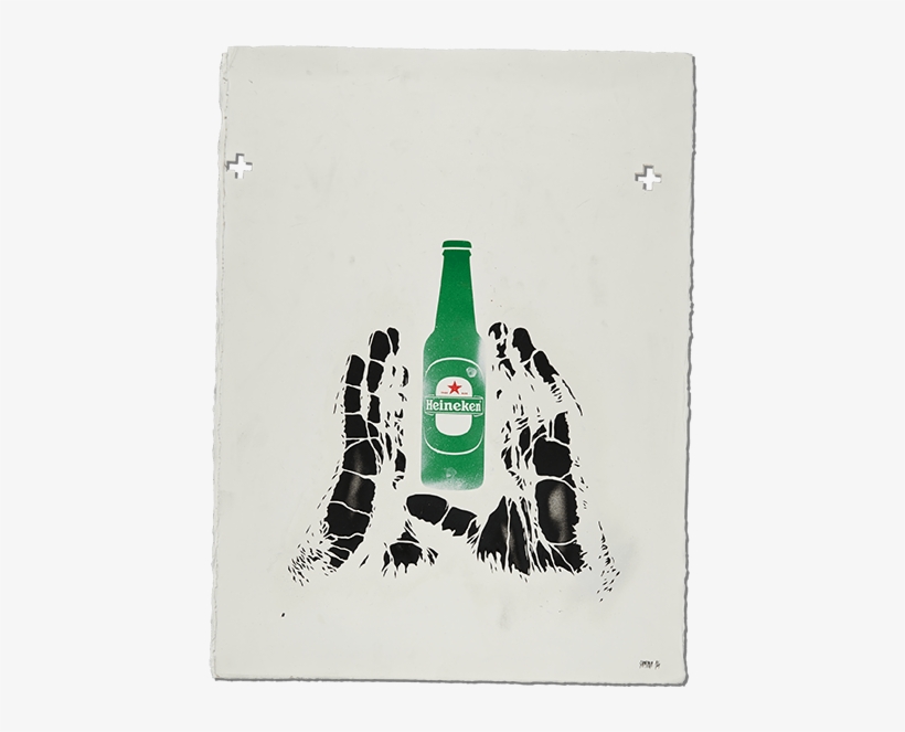 15 Amsterdam - Heineken Stencil, transparent png