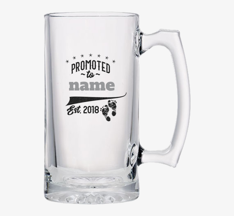 New Grandparent Personalized Beer Mugs - Beer Glassware, transparent png