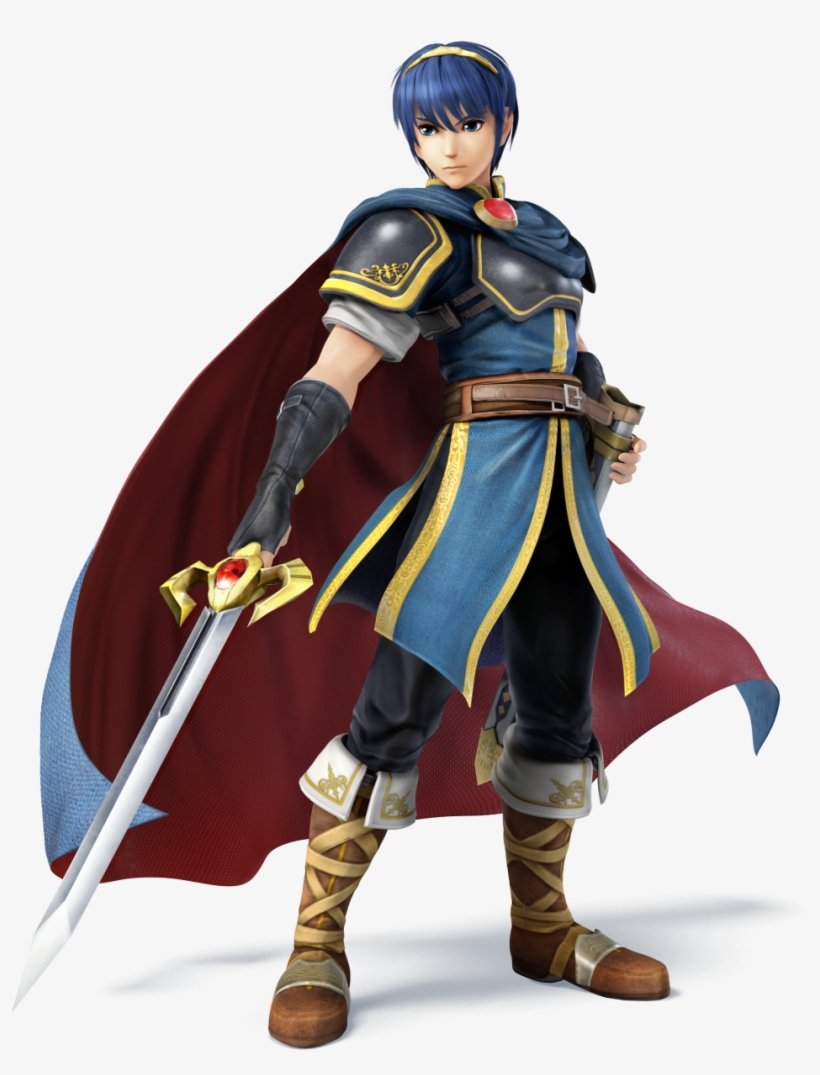 Label - Super Smash Bros Wii U Marth, transparent png