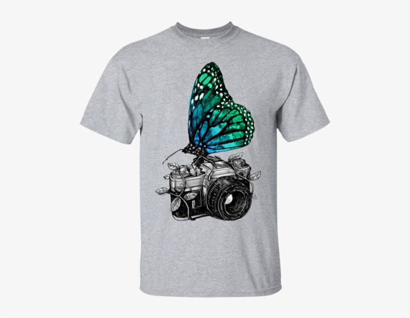 Photography Green Butterfly - Funny Cat T Shirts, transparent png