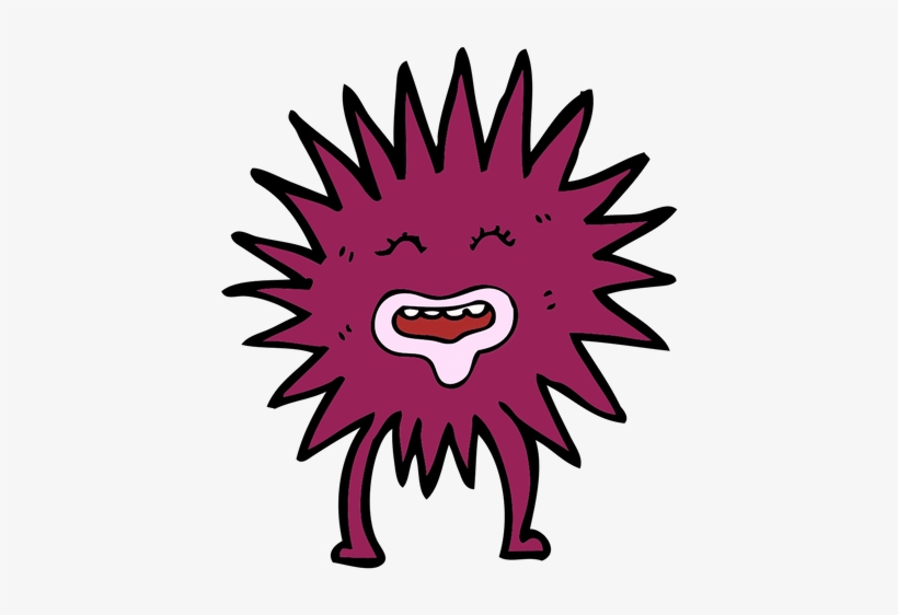Sea Urchin - 0shares - Sea Urchin Cartoon, transparent png