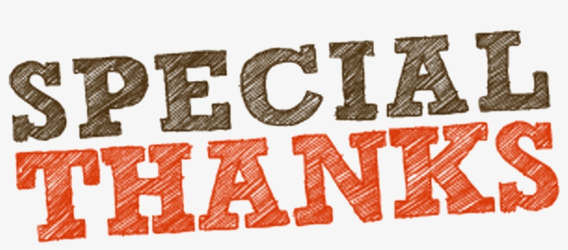 Picture - Special Thanks, transparent png