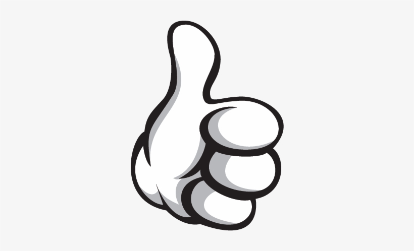 Thanks - Thumbs Up Tattoo, transparent png
