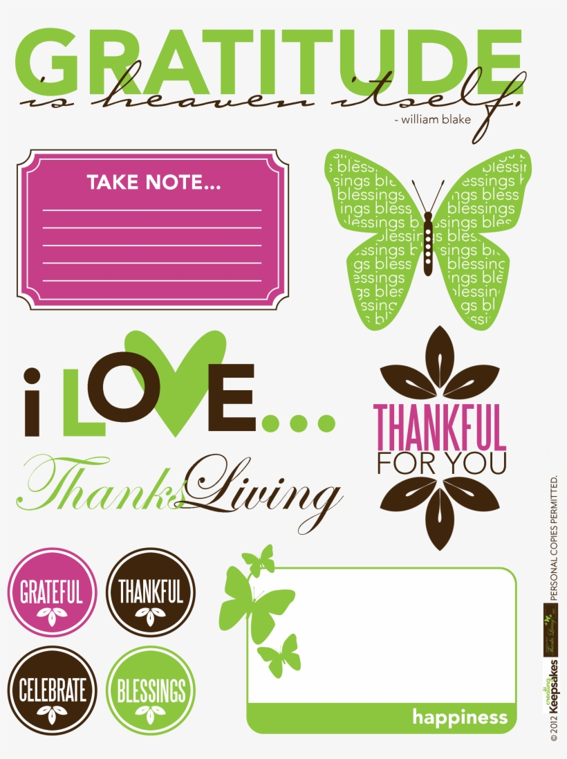 Download The Thanks Living Art Png - Digital Scrapbooking, transparent png
