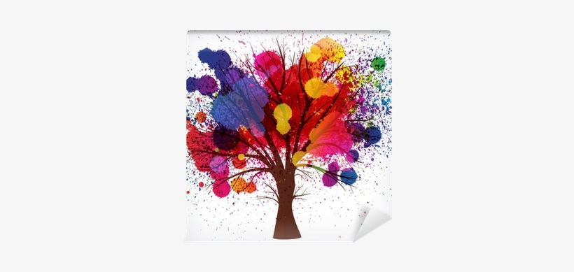 Abstract Background, Tree With Branches Made Of Watercolor - Women In Late Life By Martha B. Holstein, transparent png
